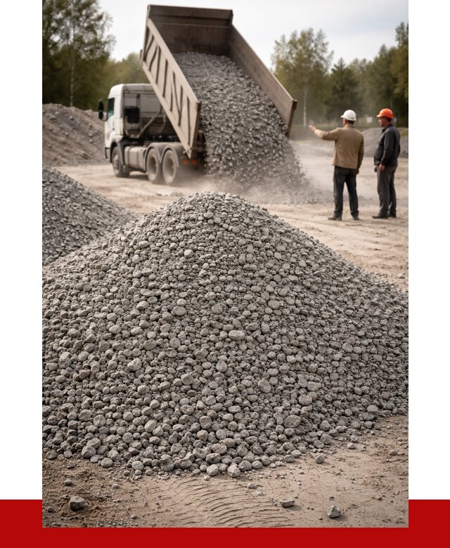 Гранитный щебень фракция 0-5 в Белорецке от 2940 руб ПРОНЕРУДБлр