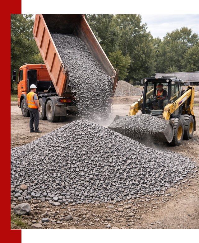 Купить гранитный щебень фракции 5–10 в Белорецке с доставкой