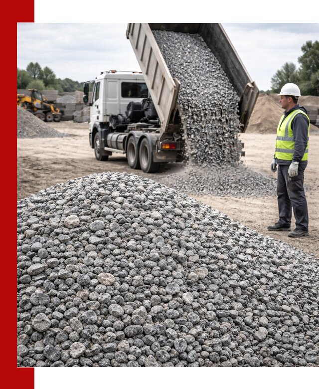 Доставка и продажа гранитного щебня фракции 5-20 в Белорецке