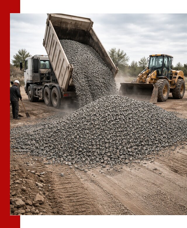 Гранитный щебень фракция 10-20 с доставкой в Белорецке