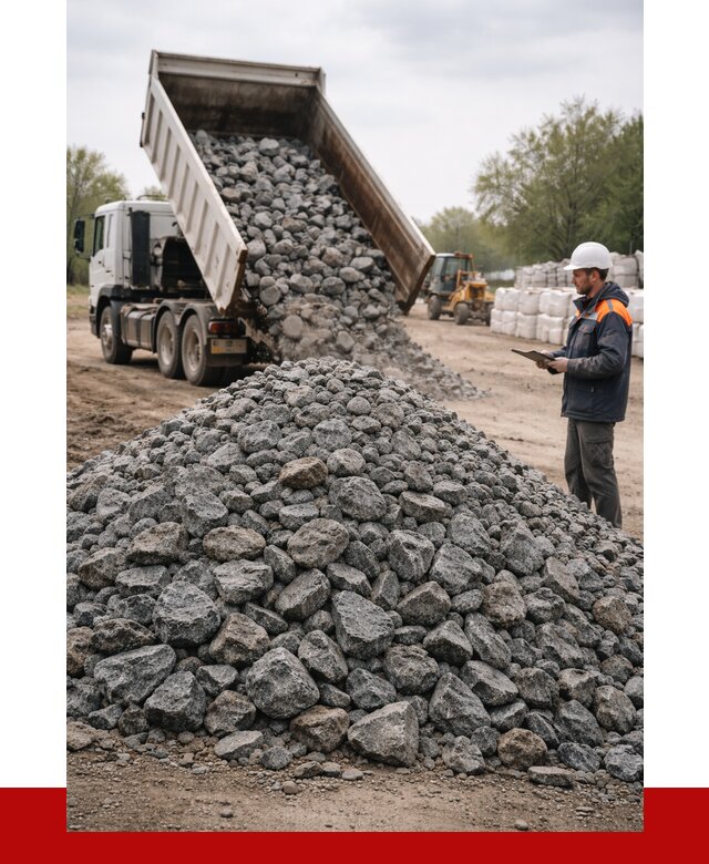 Гранитный щебень фракция 100-200 в Белорецке от 4258 р. ПРОНЕРУДБлр