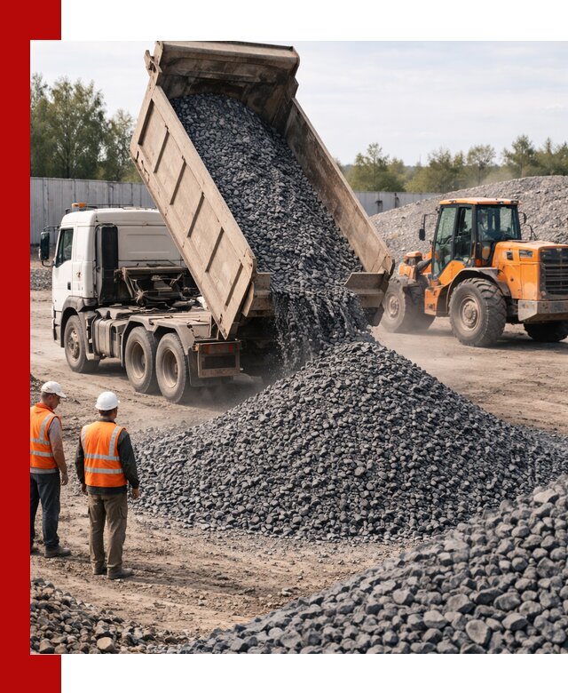 Доставка и продажа щебня габбро-диабаза в Белорецке