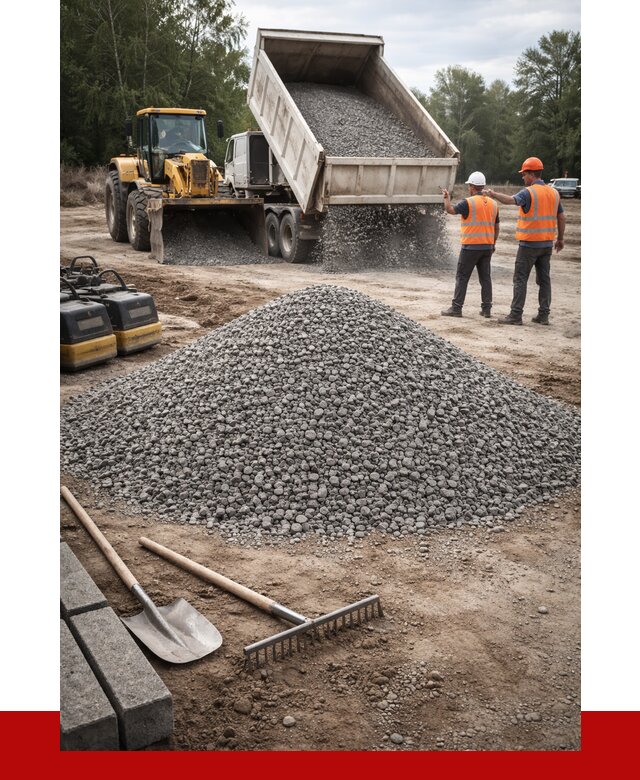 Гравийный щебень купить в Белорецке от 2230 р. ПРОНЕРУДБлр