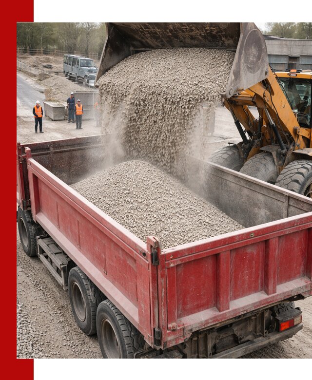 Купить известняковый щебень фракции 0-5 с доставкой в Белорецке