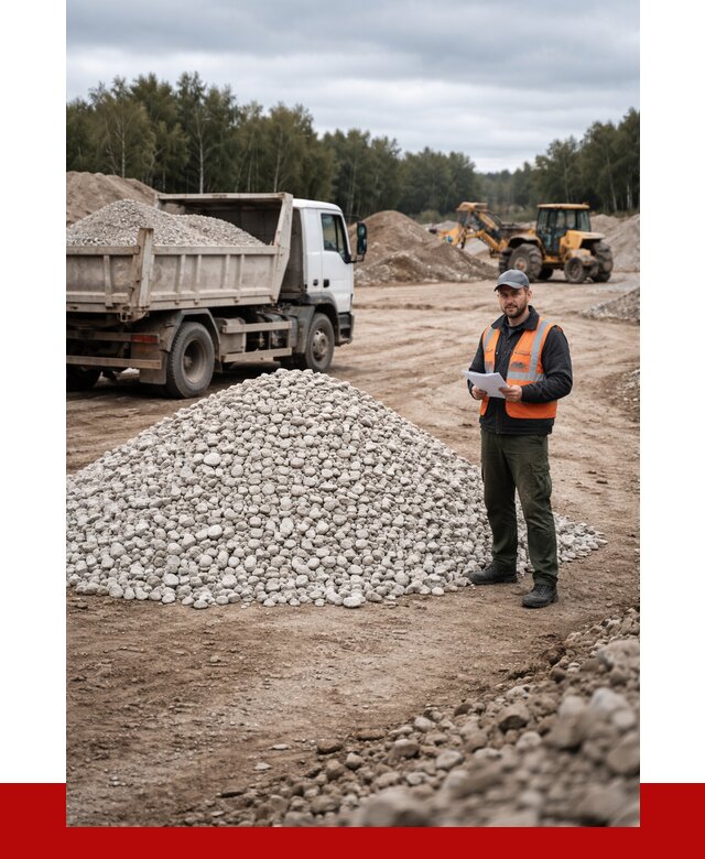 Доломитовый щебень в Белорецке купить от 2230 р., ПРОНЕРУДБлр