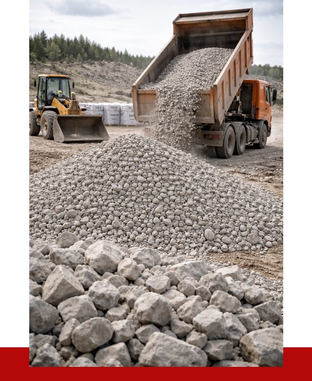 Доломитовый щебень фр. 20-40 в Белорецке от 4258 р. | ПРОНЕРУДБлр