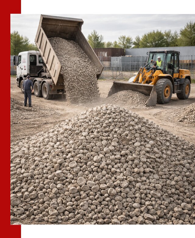 Доломитовый щебень фракции 20–41 с доставкой в Белорецке