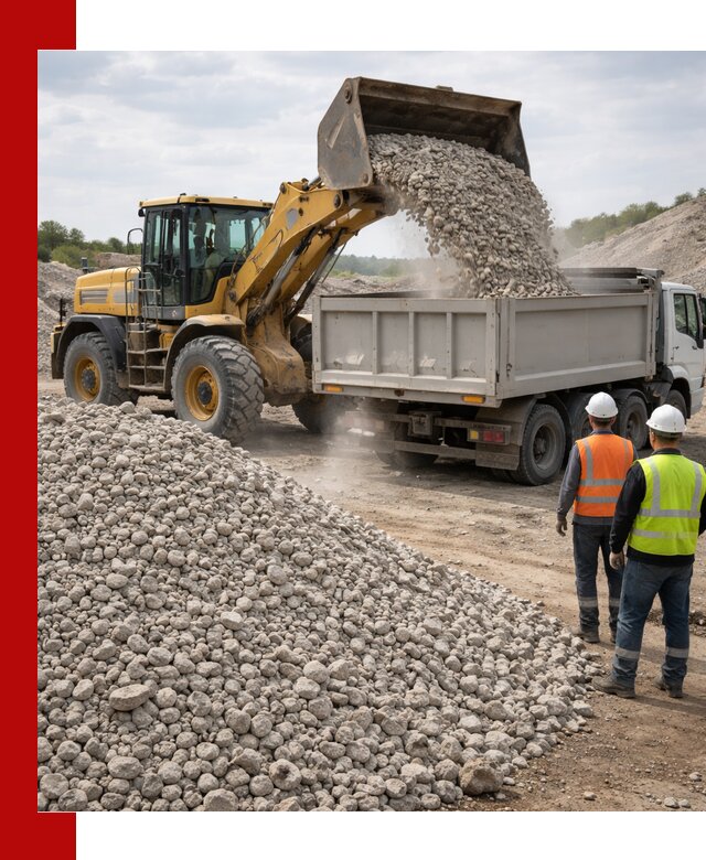 Доломитовый щебень фракция 40–71 доставка и продажа в Белорецке