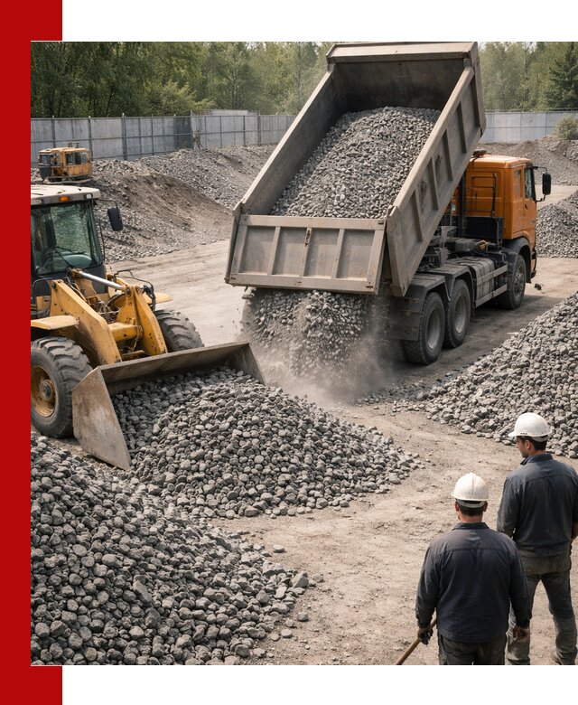 Шлаковый щебень фракция 20-40 доставка и продажа в Белорецке