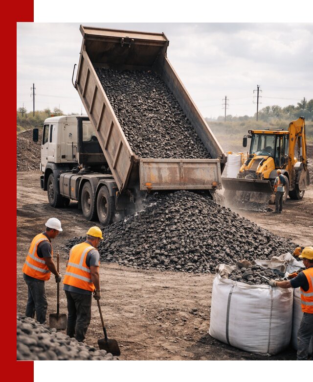 Шлаковый щебень фракция 40-70 с доставкой в Белорецке