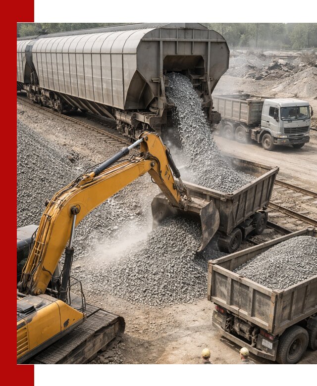 Доставка железнодорожного щебня в Белорецке крупными партиями быстрого отгруза