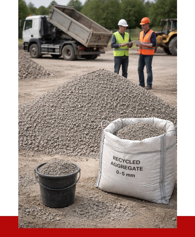 Вторичный щебень фракция 0-5 в Белорецке от 1622 р. ПРОНЕРУДБлр