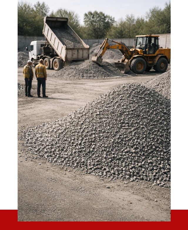 Вторичный щебень фр. 5-20 в Белорецке от 1622 р. - ПРОНЕРУДБлр