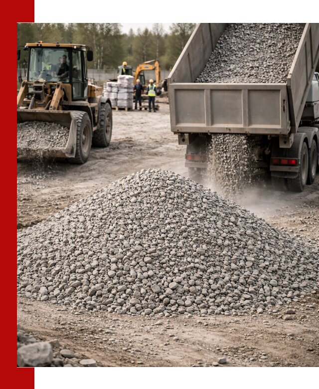 Вторичный щебень фракции 5-20 в Белорецке — доставка и продажа крупнотоннажно