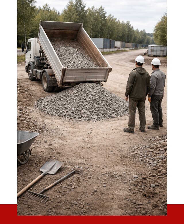 Бетонный щебень фракция 5-20 в Белорецке от 3244 р., ПРОНЕРУДБлр