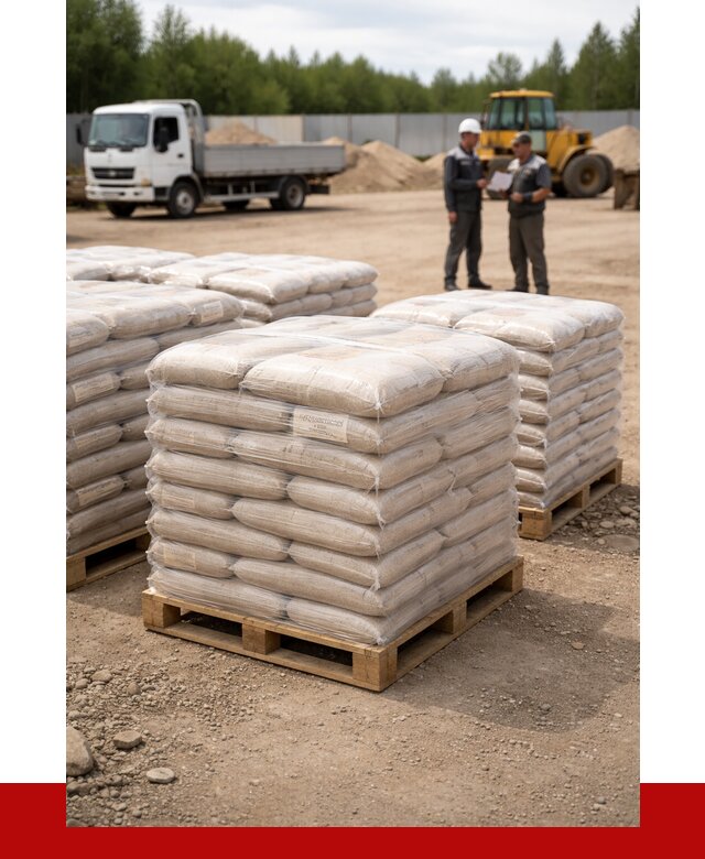 Карьерный песок в мешках в Белорецке от 1216 р. - ПРОНЕРУДБлр