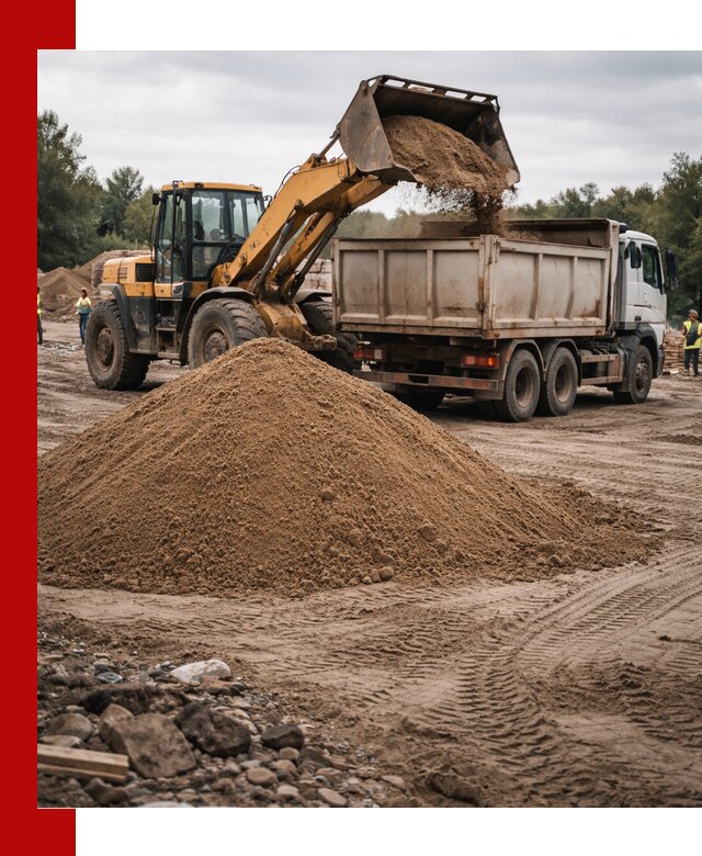 Доставка речного песка навалом в Белорецке быстро и выгодно