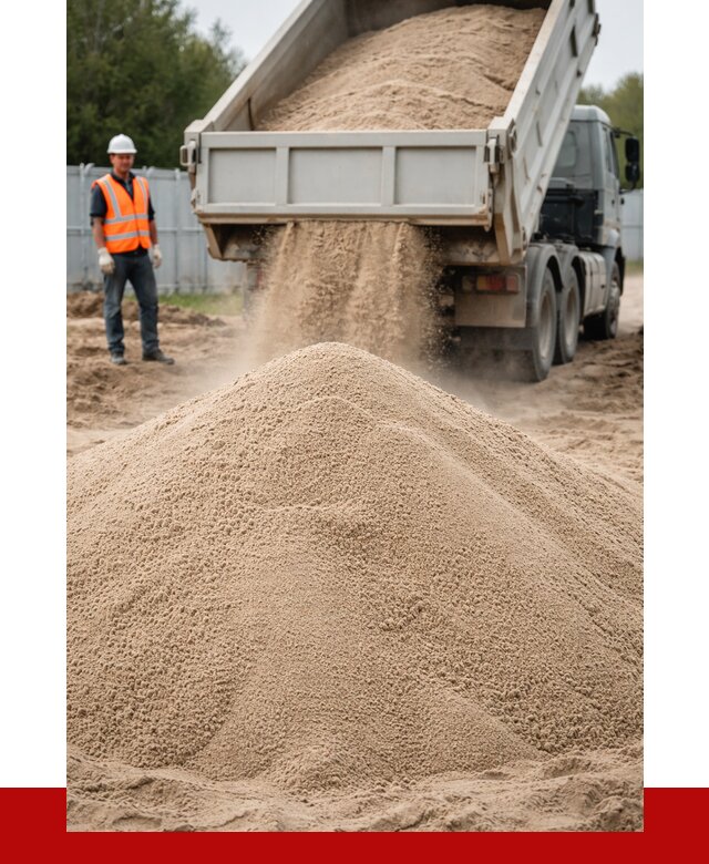Купить сеяный песок с доставкой в Белорецке от 2230 р ПРОНЕРУДБлр