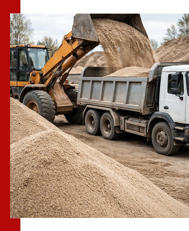 Доставка сеяного песка в Белорецке оптом и в розницу