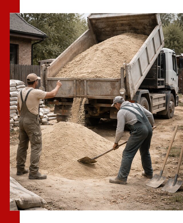 Песок для штукатурки с доставкой в Белорецке качественный и чистый