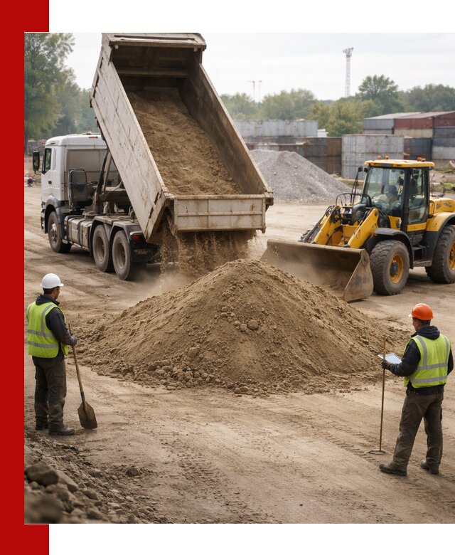 Доставка и продажа пескогрунта оптом и в розницу в Белорецке