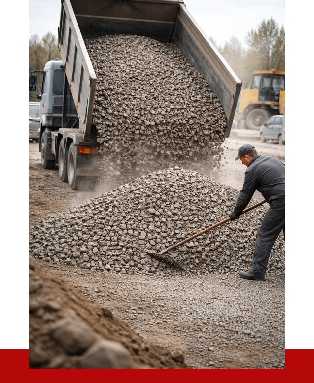 Гравий фракция 20-40 в Белорецке от 2534 р. доставка | ПРОНЕРУДБлр