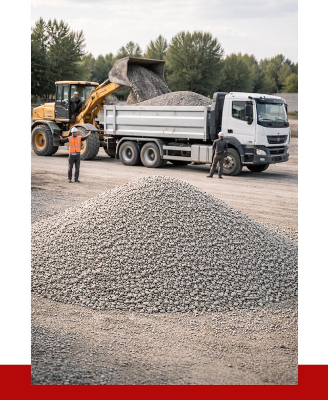 Купить мытый гравий в Белорецке от 3548 р, доставка ПРОНЕРУДБлр