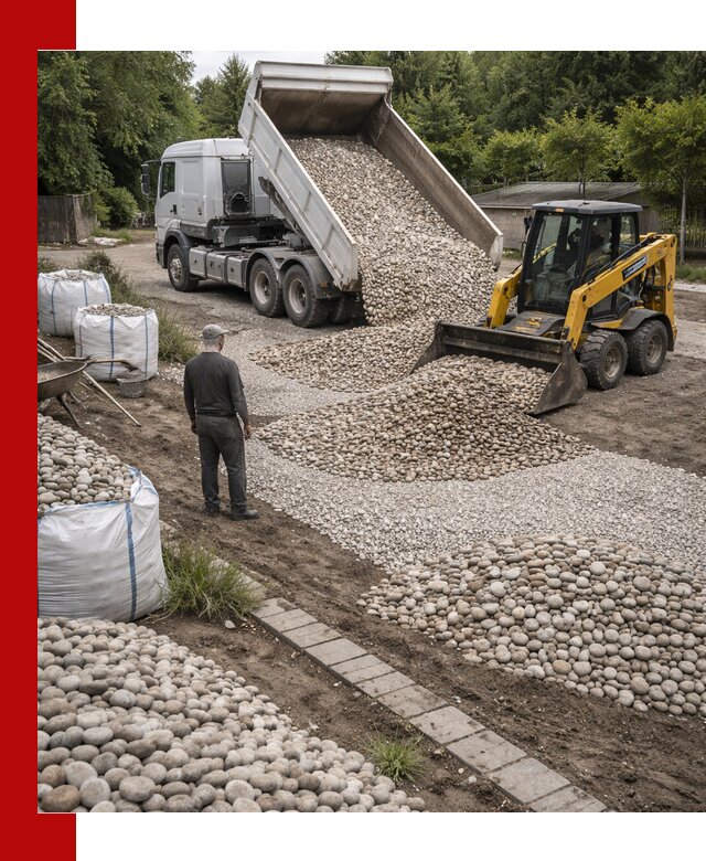 Доставка морской гальки оптом и в розницу в Белорецке