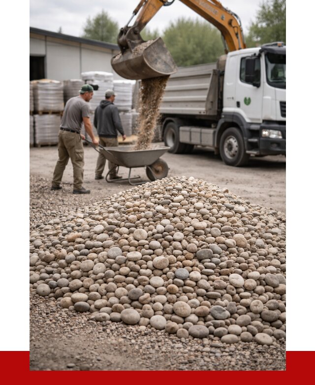 Галька декоративная в Белорецке от 3244 р. за куб | ПРОНЕРУДБлр