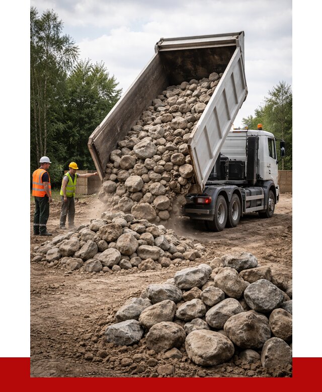 Купить булыжник в Белорецке с доставкой от 4562 р. за куб | ПРОНЕРУДБлр