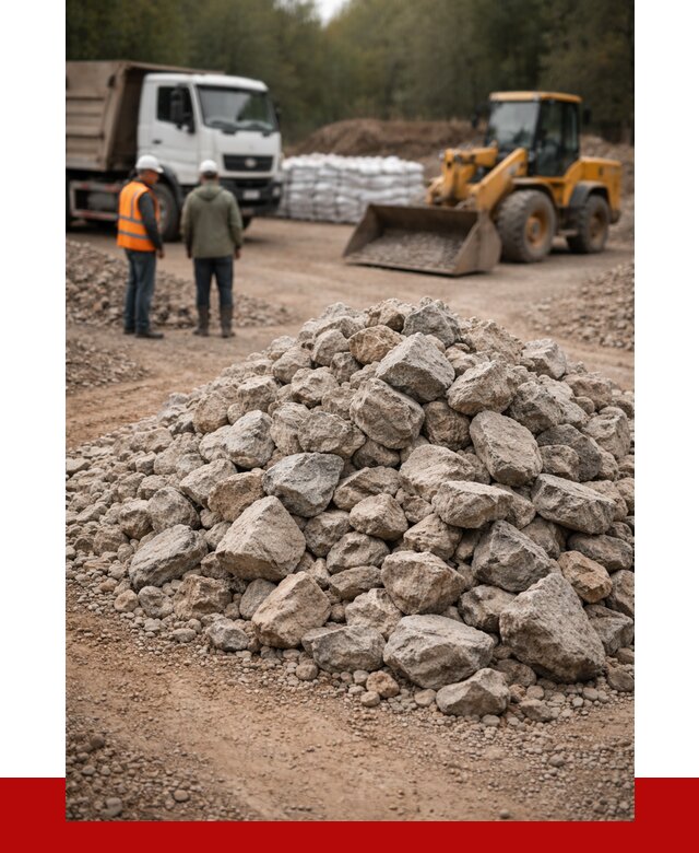 Купить бутовый камень с доставкой в Белорецке от 2332 р. | ПРОНЕРУДБлр