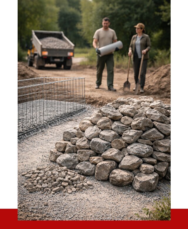 Камень для габионов фракция 100-200 в Белорецке от 4866 р. | ПРОНЕРУДБлр