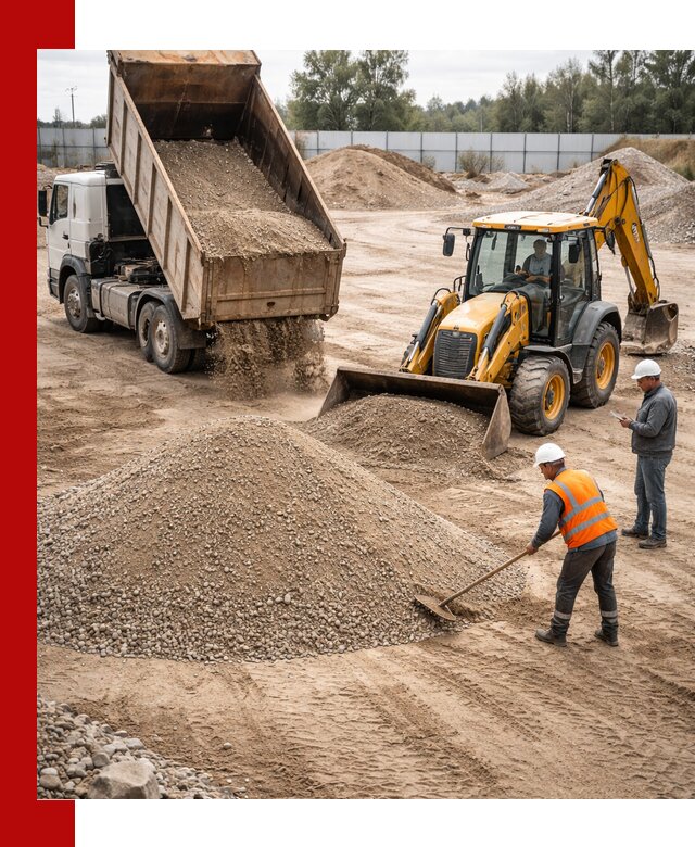 Поставка и доставка ПГС С4 в мешках и самосвалах в Белорецке