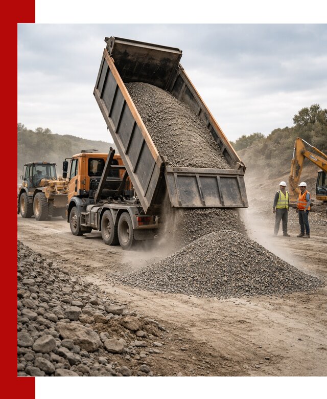 Щебёночно-песчаная смесь ЩПС С1 с доставкой в Белорецке