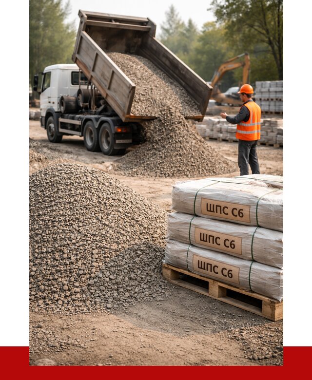 ЩПС С6 в Белорецке с доставкой от 2230 р. за куб | ПРОНЕРУДБлр
