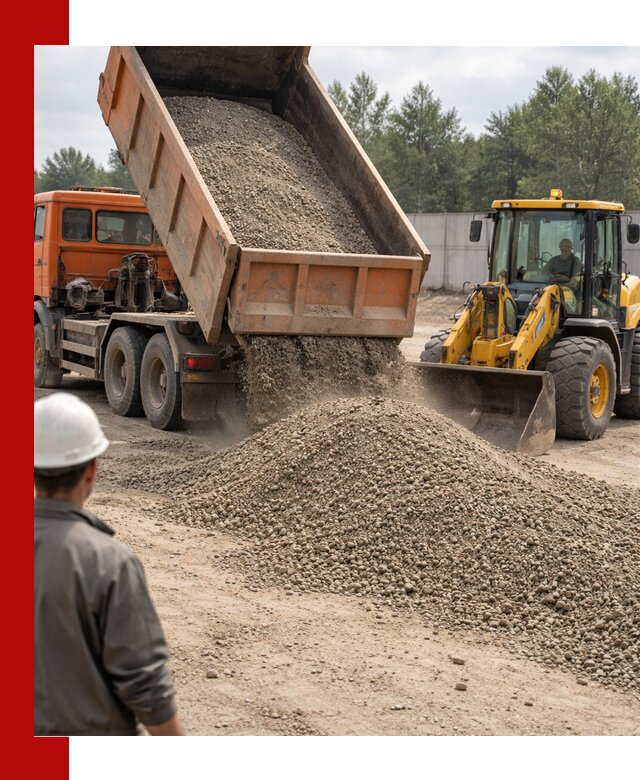 Доставка щпс С8 самосвалами в Белорецке от производителя