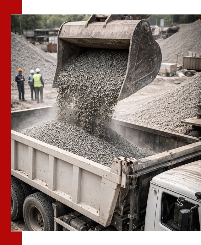 Отсев и крошка для строительства и дорожных работ в Белорецке