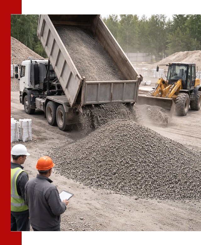 Доставка и продажа гранитного отсева 0-10 в Белорецке