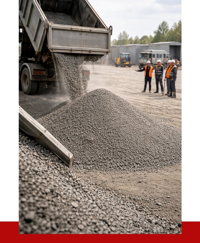 Гравийный отсев 0-5 в Белорецке от 1216 р. с доставкой | ПРОНЕРУДБлр