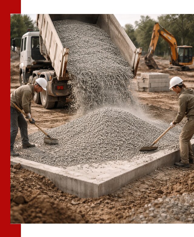 Доставка и продажа отсева для бетона в Белорецке