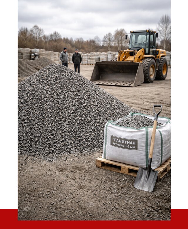 Купить гранитную крошку в Белорецке от 4866 р. с доставкой | ПРОНЕРУДБлр