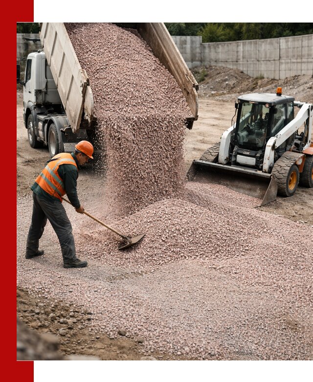 Крошка розовый гранит с доставкой в Белорецке от производителя