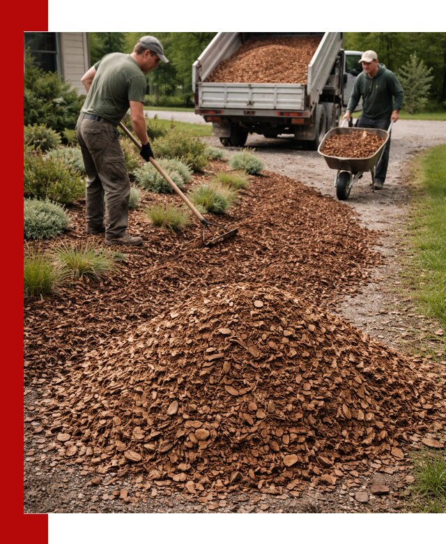 Крошка для мульчирования с доставкой в Белорецке