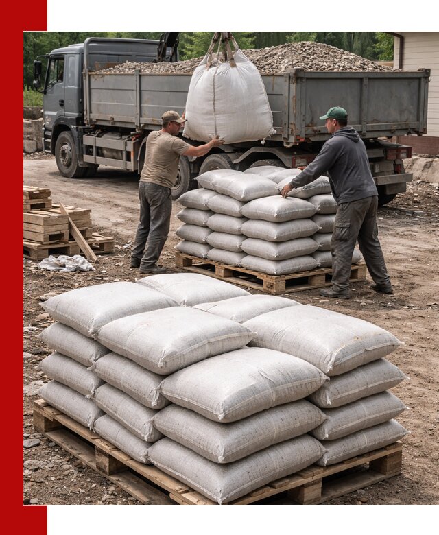 Керамзит в мешках с доставкой в Белорецке от компании-поставщика