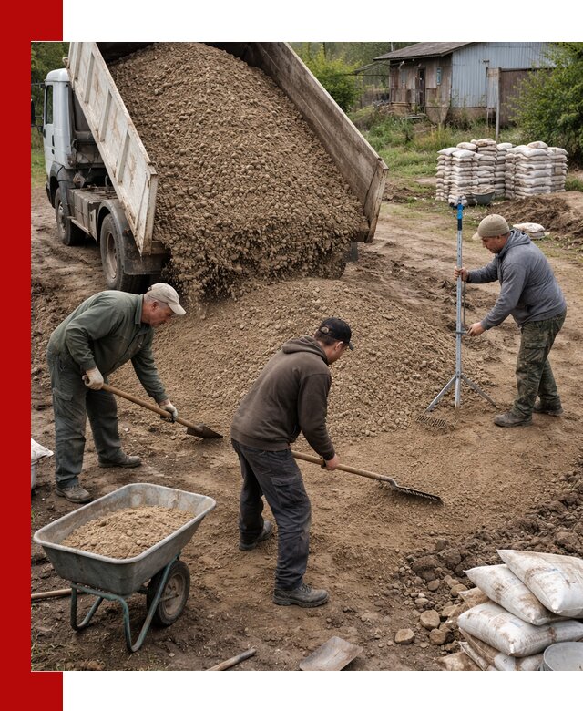 Керамзитовый песок с доставкой в Белорецке оптом и в розницу