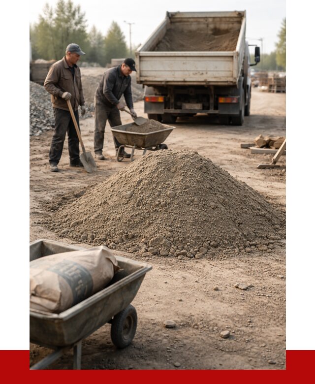 Цементно-песчаная смесь М150 в Белорецке от 4764 р. | ПРОНЕРУДБлр