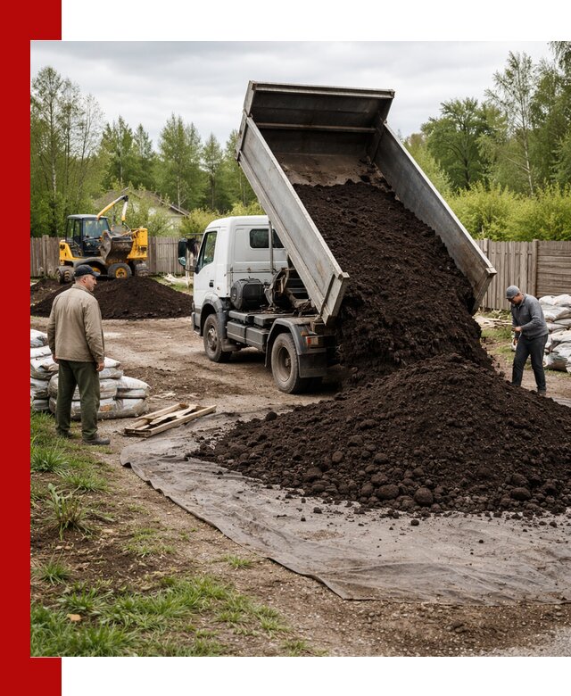 Доставка качественного почвогрунта в Белорецке оптом и в розницу