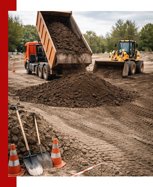 Поставка и доставка планировочного грунта в Белорецке