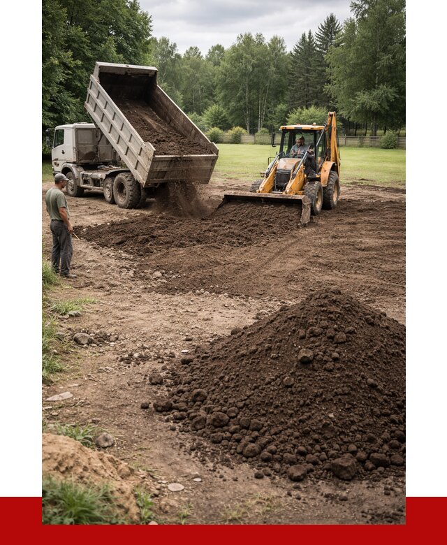 Грунт для выравнивания участка в Белорецке от 1216 р. | ПРОНЕРУДБлр