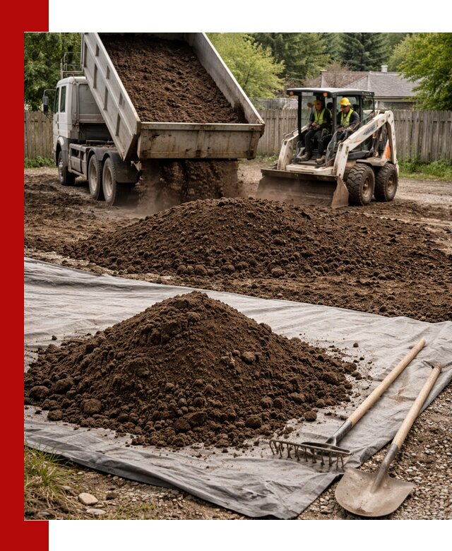 Грунт для отсыпки участка с доставкой в Белорецке